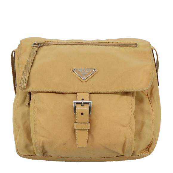 Prada Tessuto Beige Synthetic shoulder - Picture 1 of 10